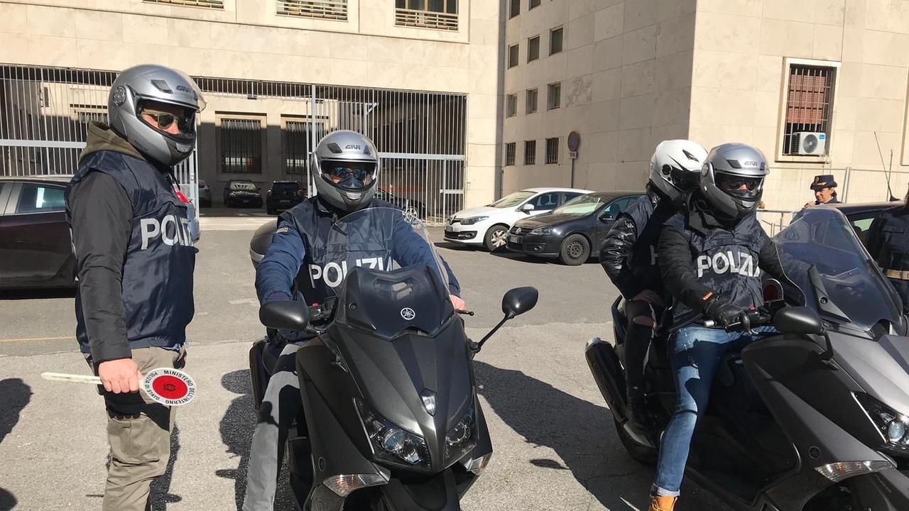 I "Falchi" della Squadra mobile di Livorno