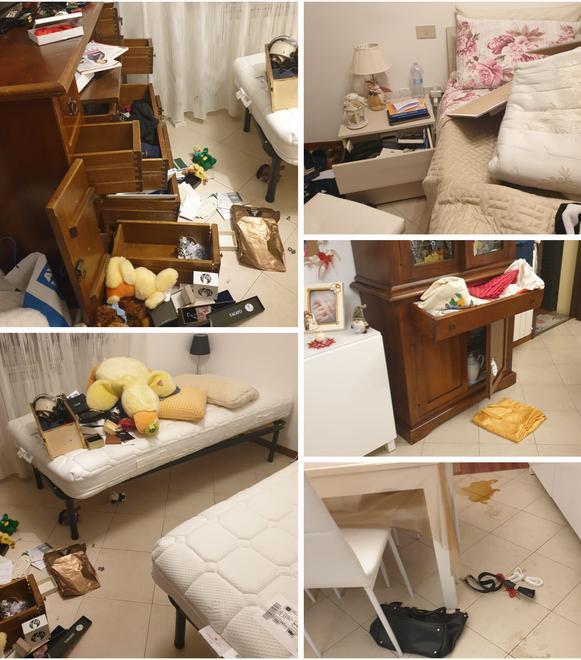 Raid di una banda in tre appartamenti, via i gioielli, danni per migliaia di euro 