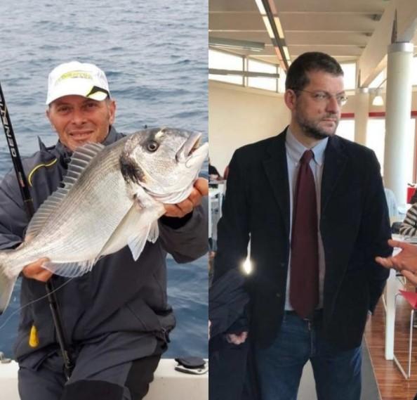 A sinistra Marco Volpi, a destra il deputato Pd Andrea Romano