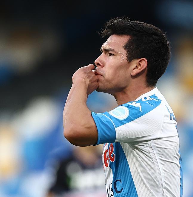 Lozano cambia il Napoli, la Sampdoria gioca solo un tempo 