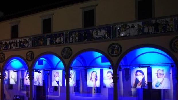 «Un omaggio a chi combatte la pandemia»