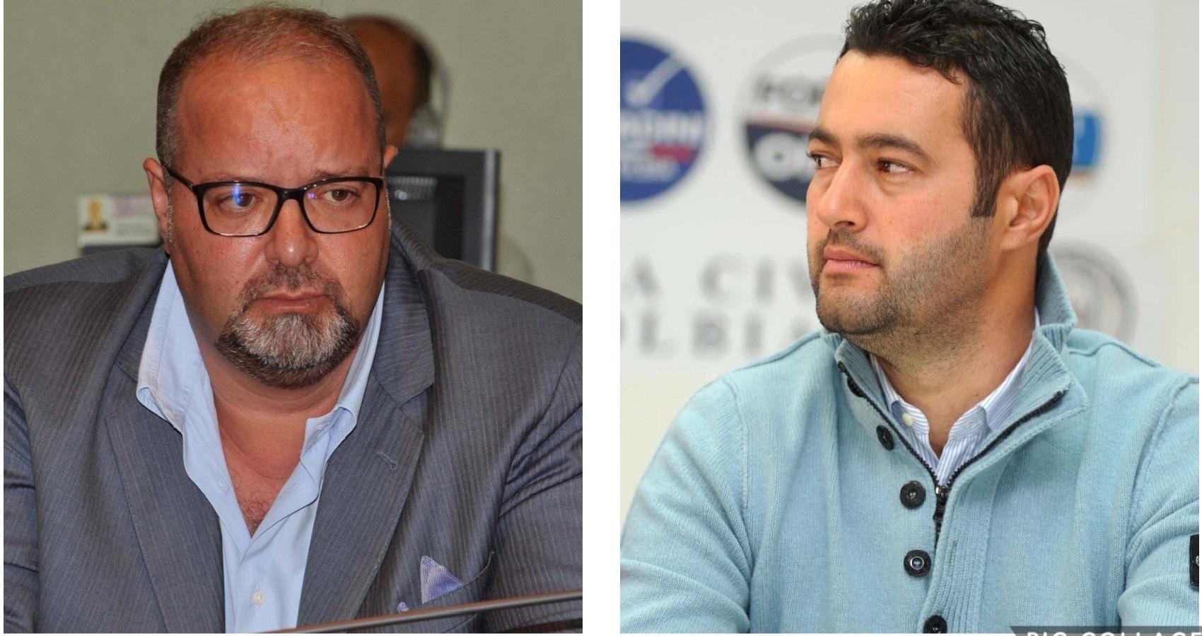 Da sinistra Mario Altana e Marco Piro