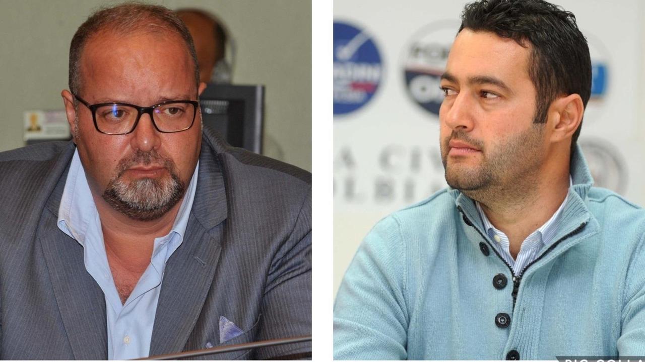 Da sinistra Mario Altana e Marco Piro