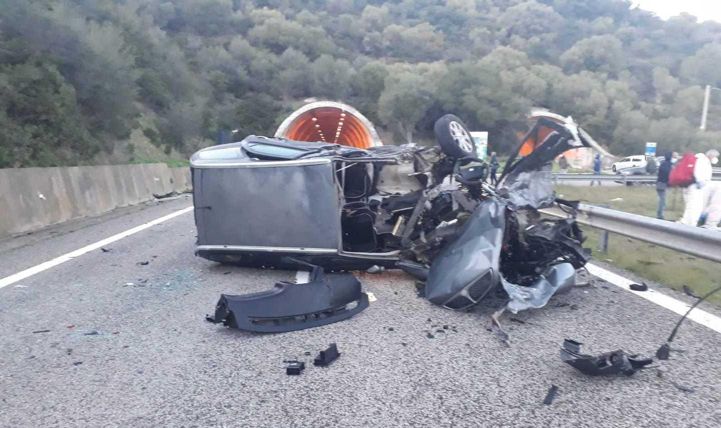 Quattro feriti in un incidente stradale al bivio di San Teodoro
