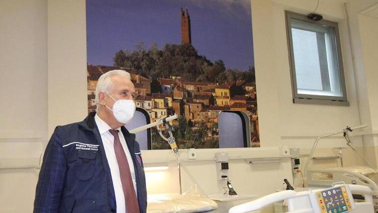 Domani al Pegaso i primi due pazienti Giani soddisfatto