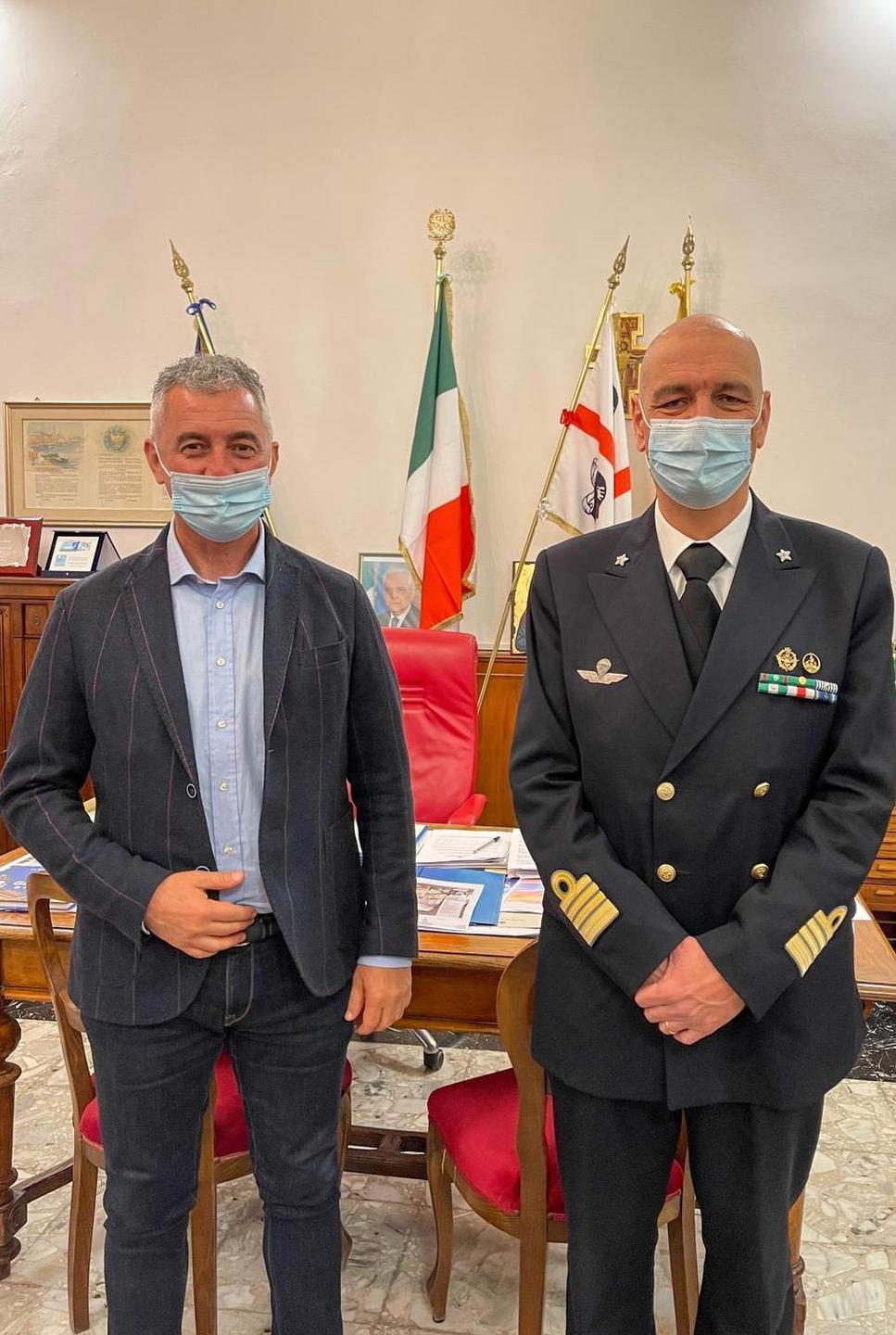 Il sindaco incontra il nuovo direttore marittimo