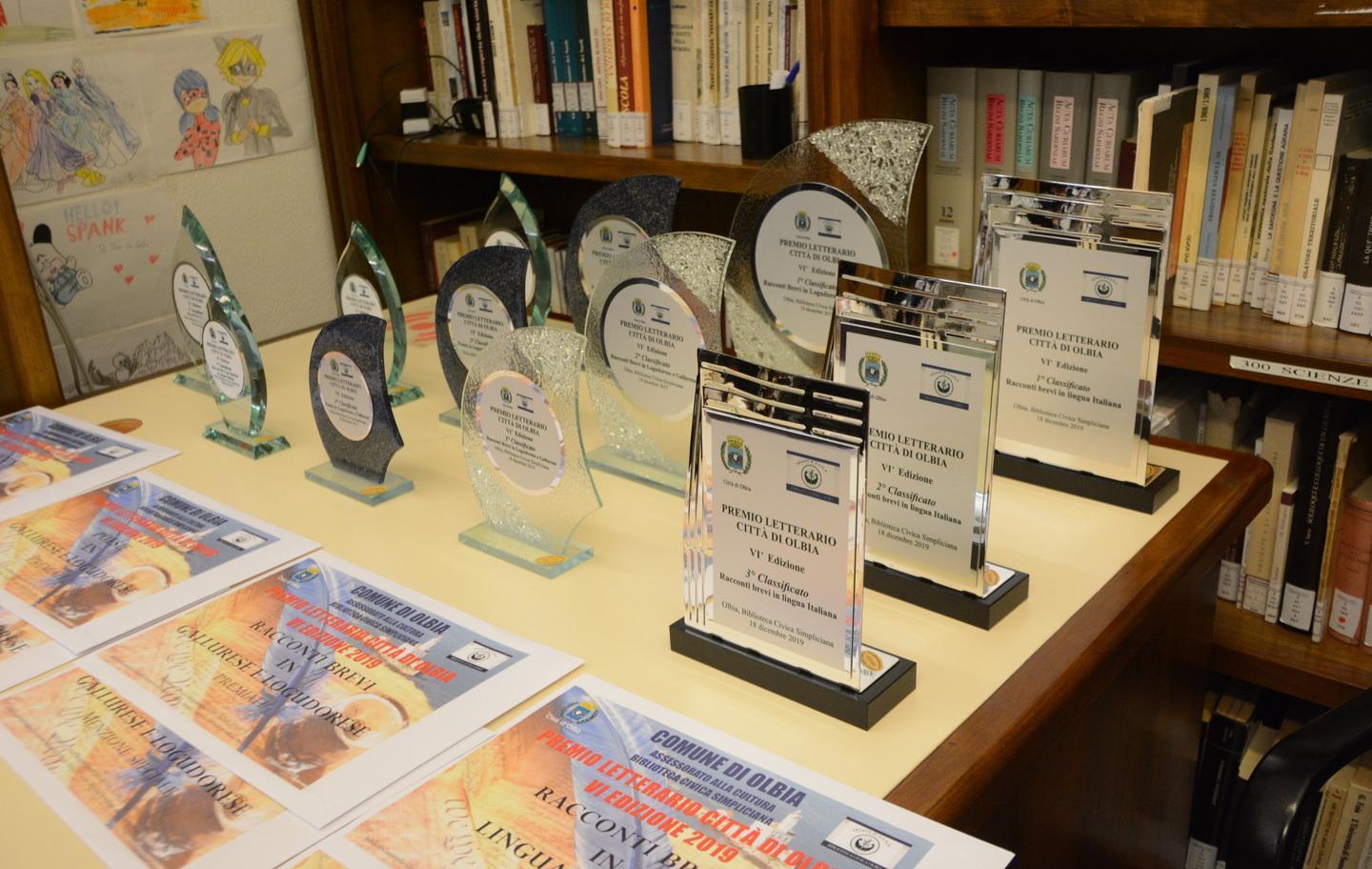 I vincitori del “Premio letterario Città di Olbia” 