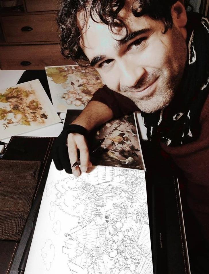 L’illustratore e fumettista con l’Ortobene nel cuore 