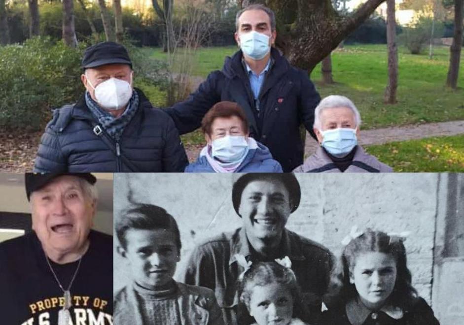 Grazie al reggiano Matteo Incerti, dopo 76 anni il soldato americano ritrova i bimbi salvati nel '44