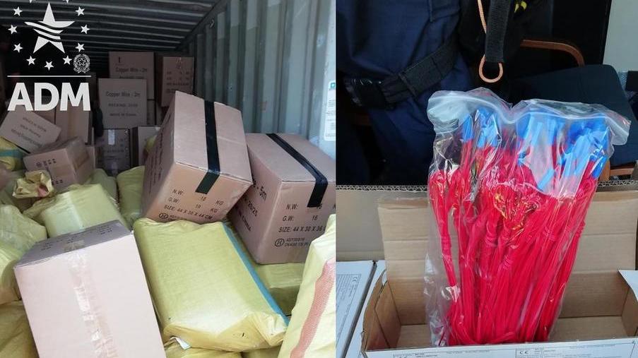 Fuochi d’artificio al posto delle candele scoperta maxi frode