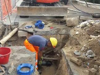 Lavori nella rete idrica alla Pischinaccia Disagi in alta Gallura