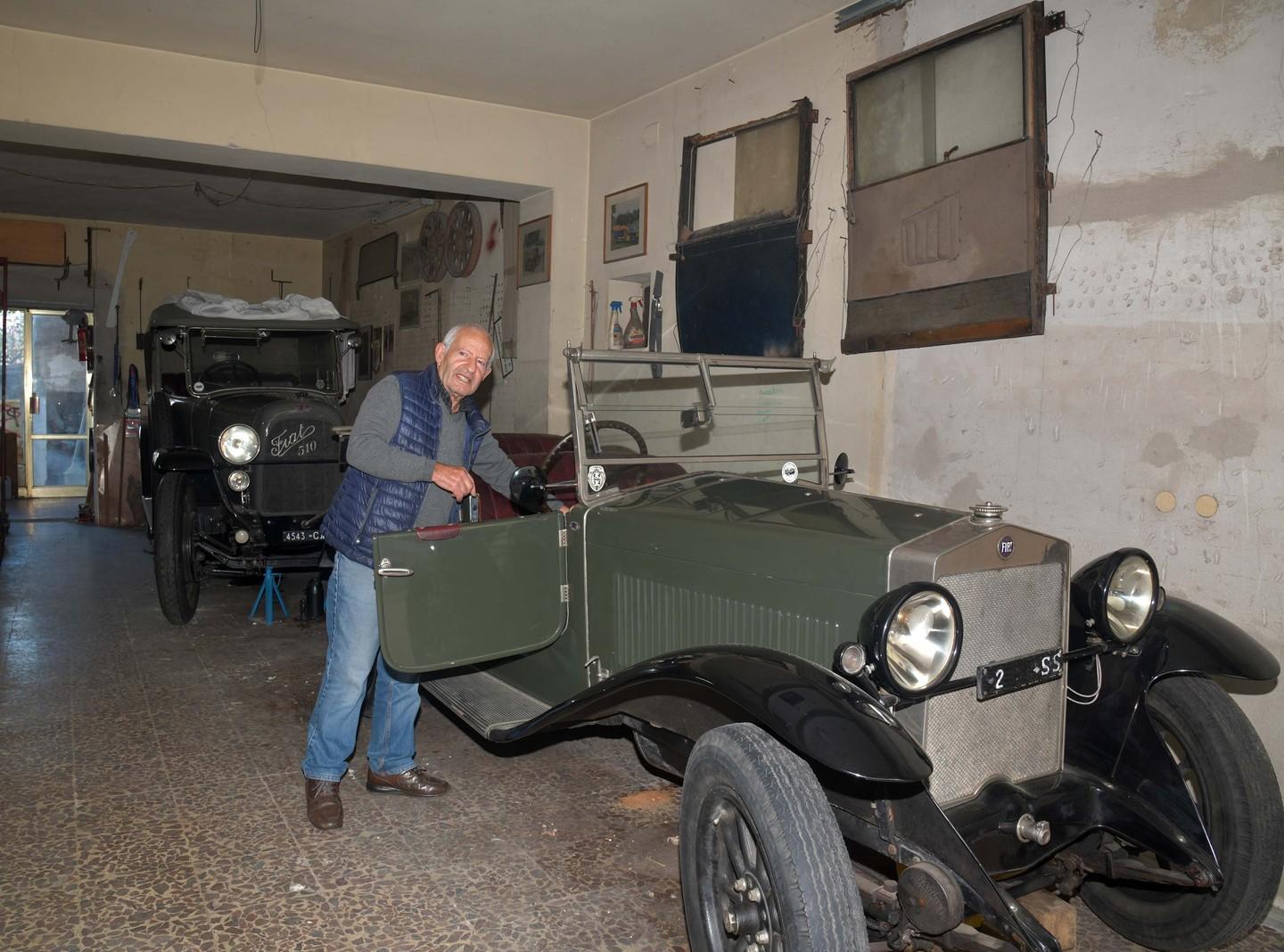 Viaggio nel garage d’epoca, c’è anche la Fiat targata SS2 