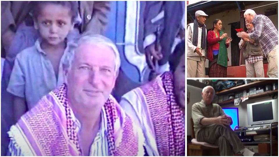 Andrea Calisto Sesto, 83 anni, aveva compiuto il suo ultimo trekking sul Pamir, due anni fa. Con le immagini raccolte nei suoi viaggi aveva poi realizzato dei documentari, ancora oggi visibili su YouTube. Era anche stato ospite di “Alle falde del Kilimangiaro”. Qui sopra è ritratto in alcune delle sue avventure e davanti al computer di casa