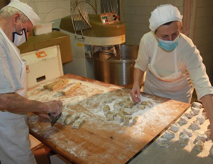 Alberto e Vilma al lavoro