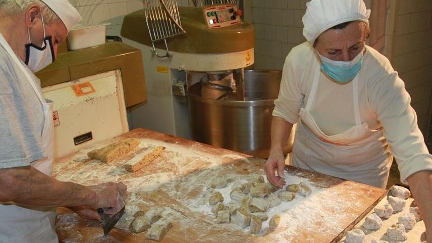 Alberto e Vilma al lavoro