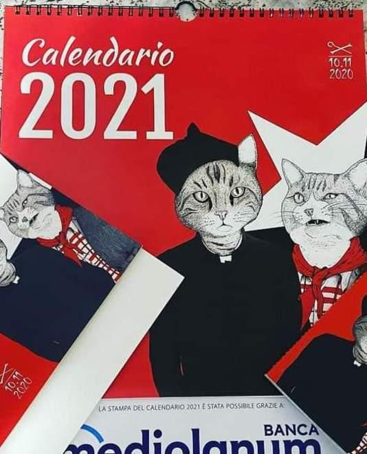 Il calendario del gattile di Brescello è ispirato a Peppone e don Camillo 