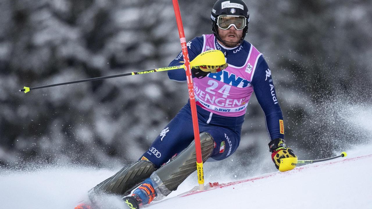 L'olimpionico reggiano Giuliano Razzoli