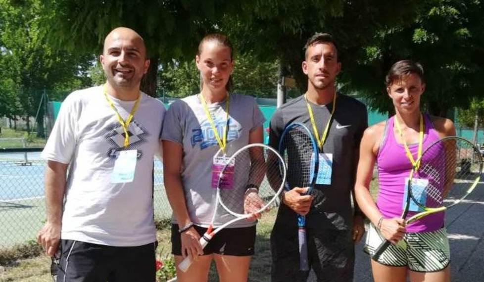 Un doppio misto... speciale nel “Tennis Carpi Sport”