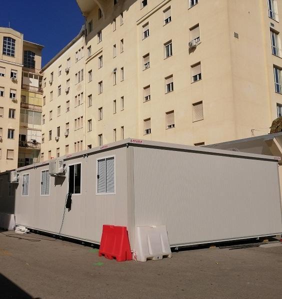 Il prefabbricato Covid da quattordici letti è ancora inutilizzato 