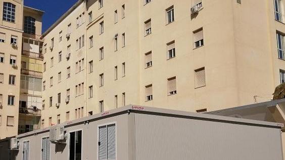 Il prefabbricato Covid da quattordici letti è ancora inutilizzato