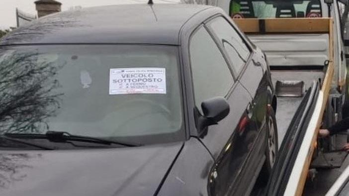 Spilamberto Scappa all’alt dei vigili: inseguito e preso un 53enne