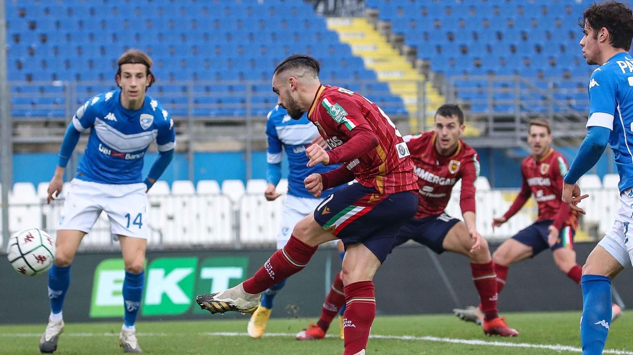 Brescia cinico e fortunato: Reggiana battuta 3-1