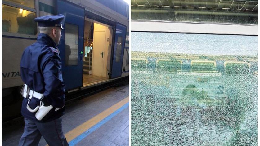 Treno devastato, presa la baby gang: quattro sono minorenni