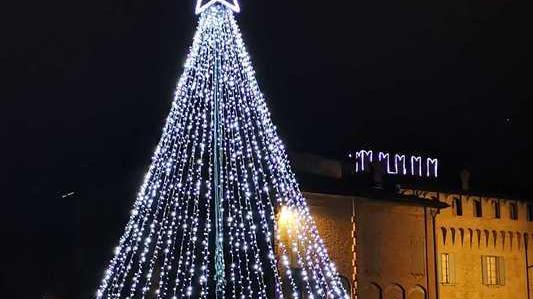 L'albero di Natale di San Martino in Rio
