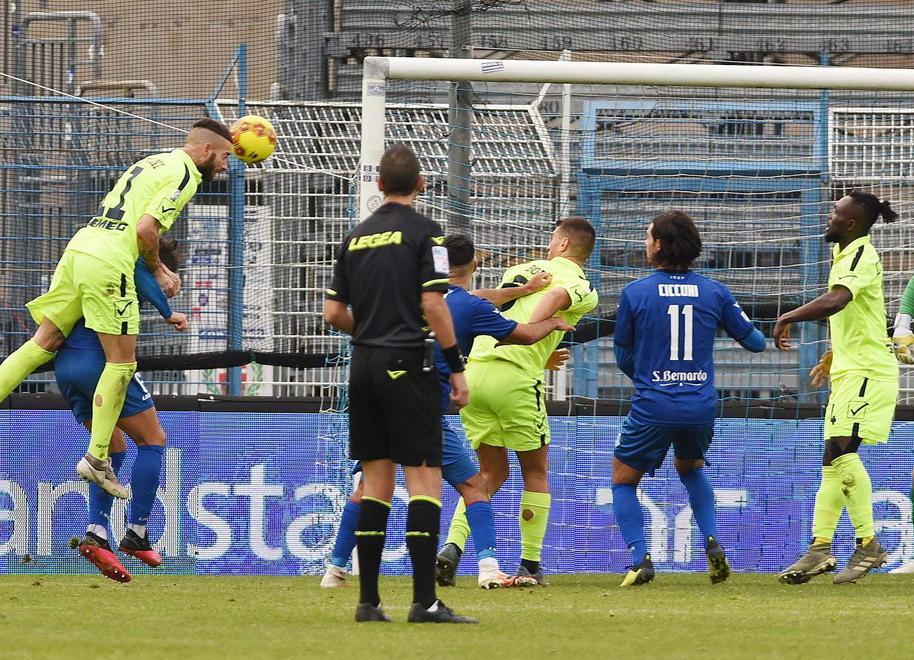 Una Carrarese all’arrabbiata per interrompere la serie no 