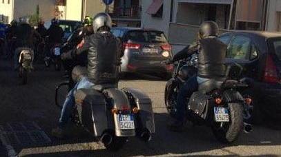 Motorally, poi le Harley in corteo