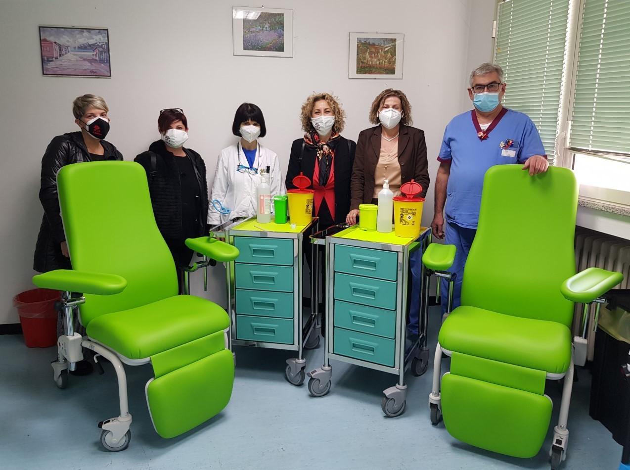 Dalle belle donne un altro regalo ai malati oncologici