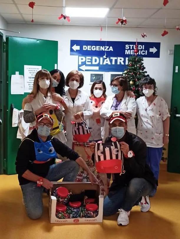Babbo Natale è arrivato in Pediatria 