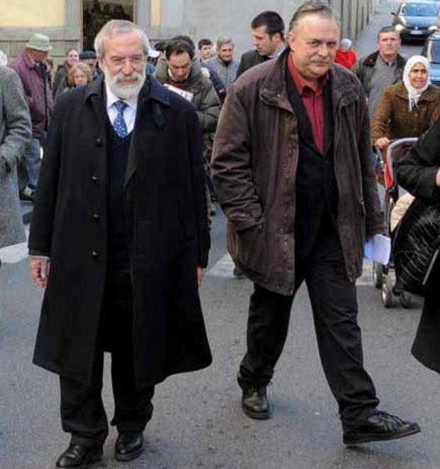 Lutto cittadino durante il funerale di Enrico Ferri 