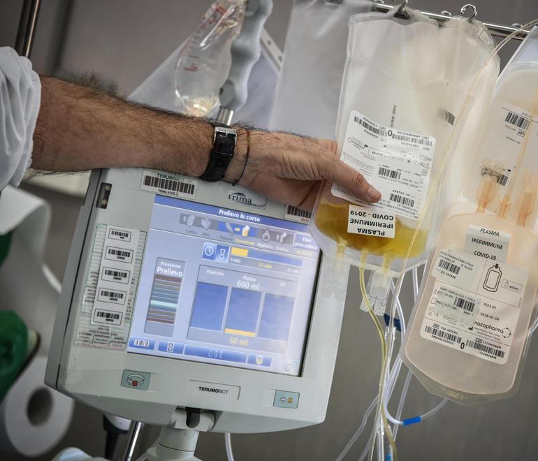 Giornata di tregua per i decessi Niente terapia al plasma a Cona 