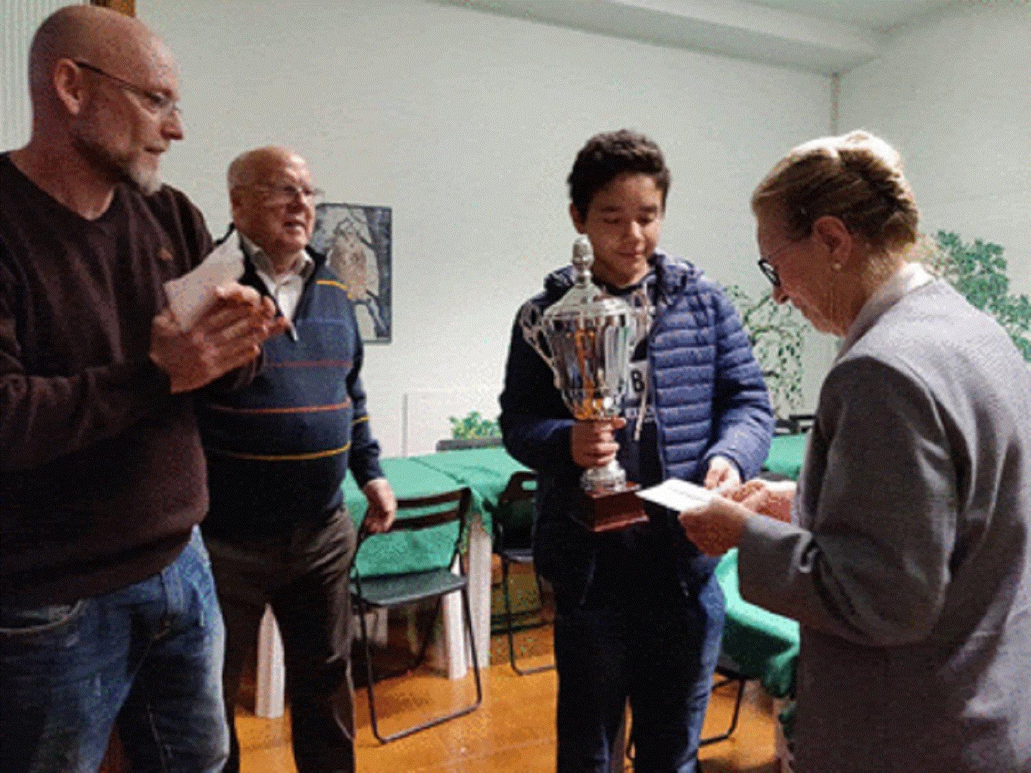 La premiazione