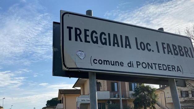 L’ingresso a I Fabbri in via delle Colline per Legoli (foto franco silvi)