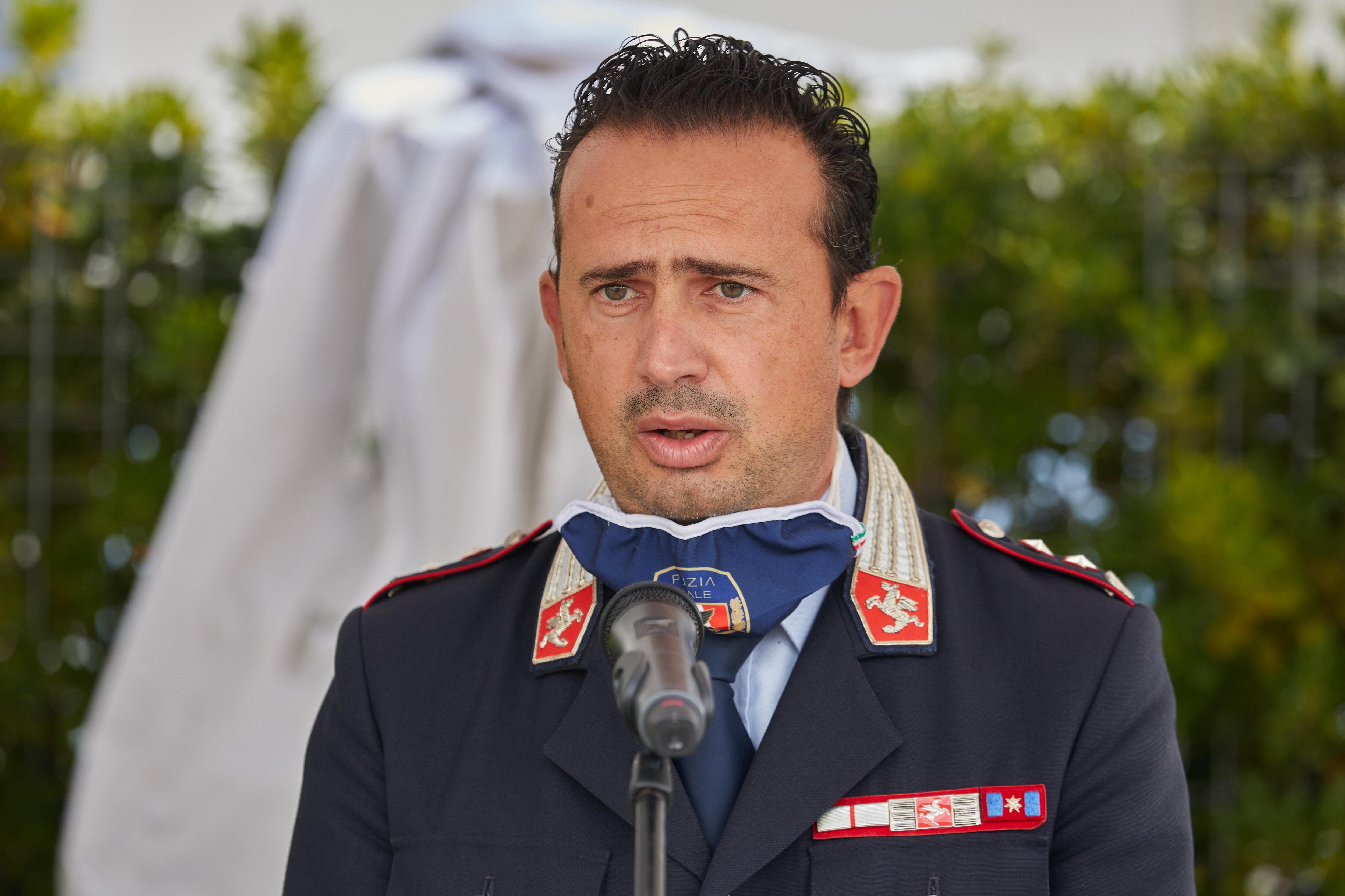 Il comandante della polizia municipale dell'Unione dei comuni Massimo Luschi