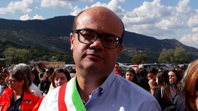 Il sindaco di Lanusei Davide Burchi in una foto d'archivio