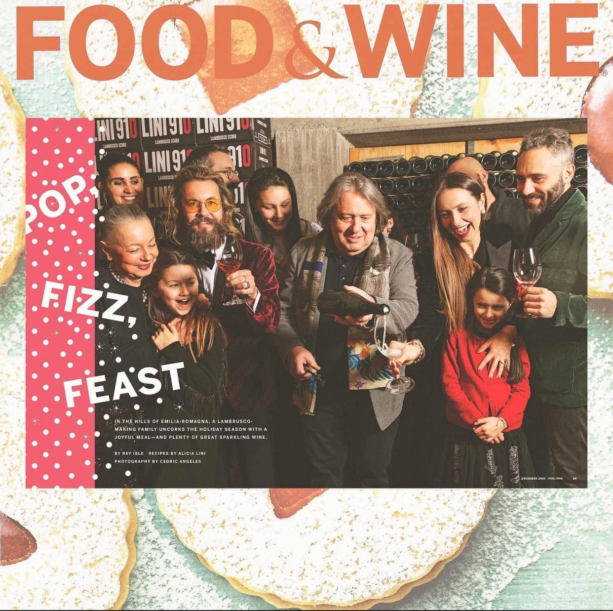 La cucina reggiana e il Lambrusco Lini in vetrina negli Usa