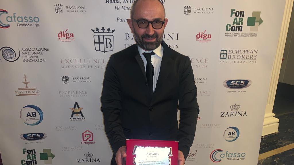 Roma, il costumista e scenografo cagliaritano Marco Nateri vince l'Excellence award