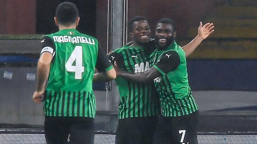 Un grande Sassuolo batte la Sampdoria ed entra in zona Champions League