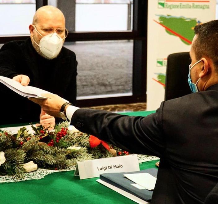 Il Natale di Bonaccini e Baruffi in visita negli ospedali modenesi