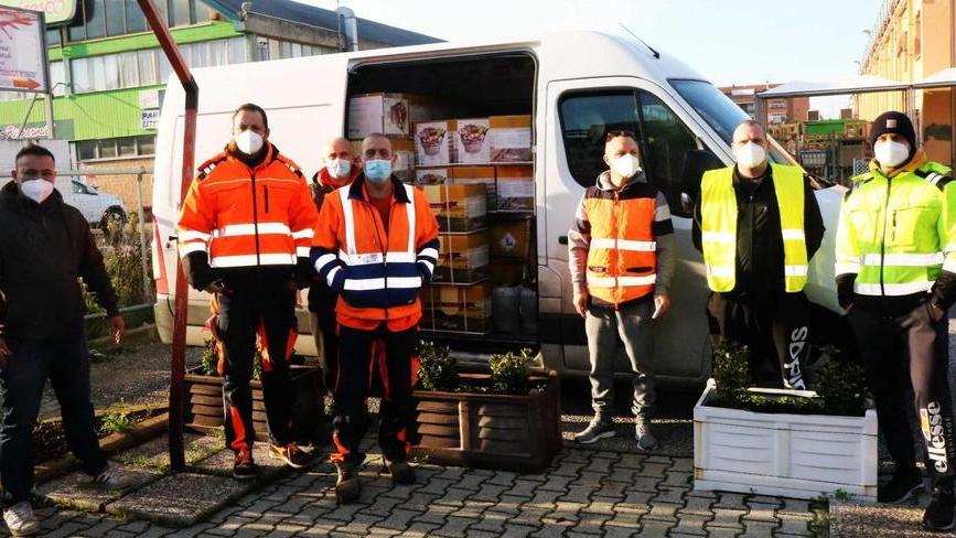Con “Oltre” pacchi in 100 case