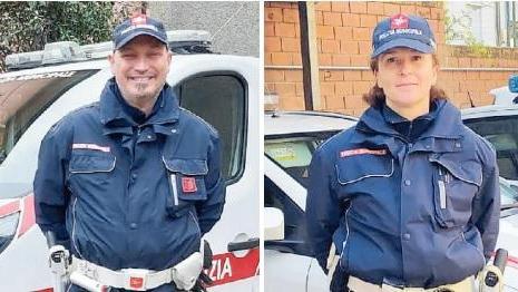 Niña, anziana canina cade nel fiume Cecina: salvata due agenti della Municipale