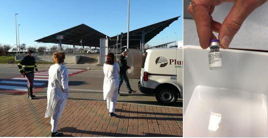 Ferrara, V-Day: le prime dosi di vaccino sono arrivate al Sant'Anna