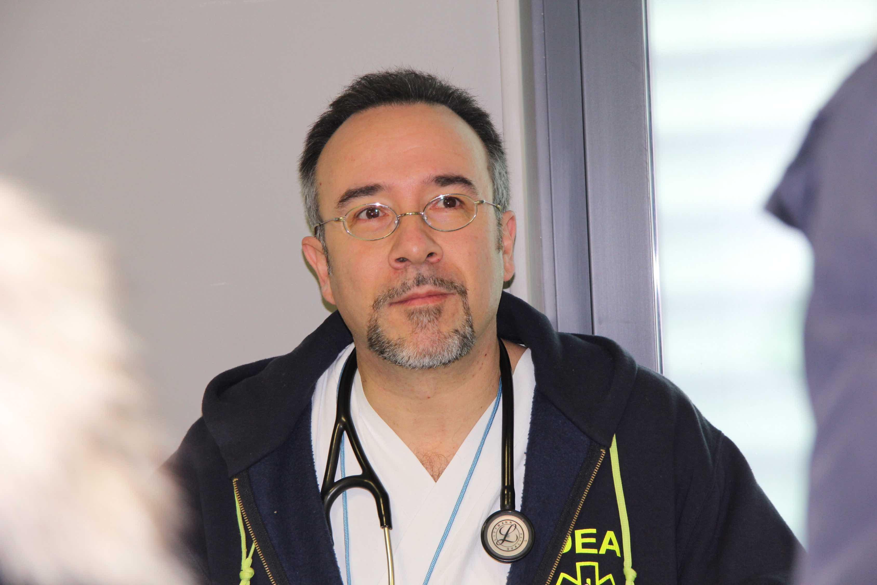 Il dottor Simone Magazzini, responsabile del Dipartimento emergenza urgenza