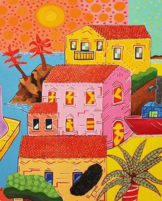 La mostra “colorata” di Aldo “Irolla” Allori