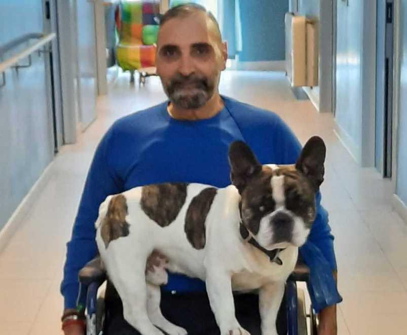 Marcello, compleanno all’hospice «Qui ho vissuto un’emozione»