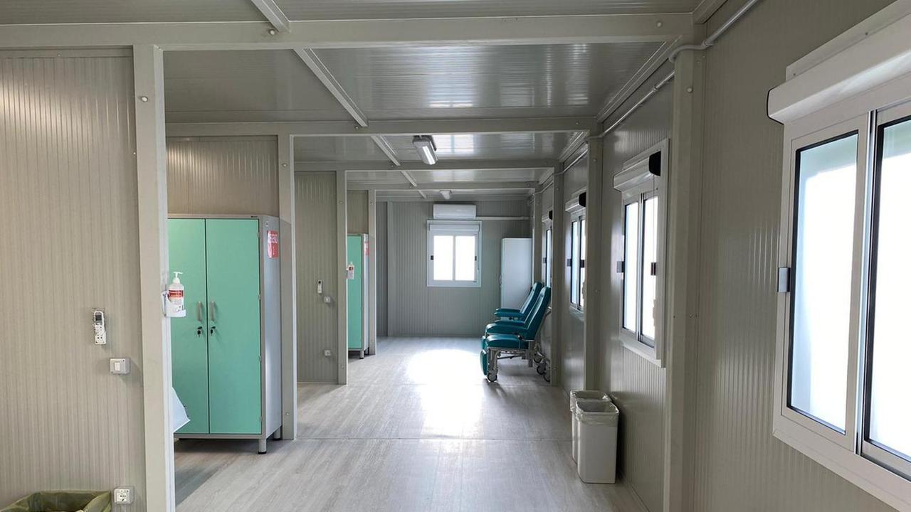 Attivata la nuova area del pronto soccorso per l’isolamento Covid