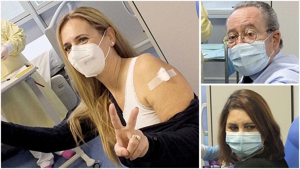 la biologa Paola Orlandi, il primario Santino Marchi e Mojgan Azadegan della direzione medica di presidio